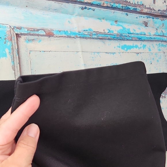 Betabrand W0076-BK Black Straight Leg Classic Dress Yoga Pants - Picture 4 of 7